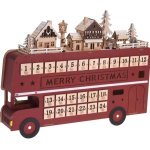 Wooden Bus Advent Calendar by LittleEmpireHomeware from Etsy