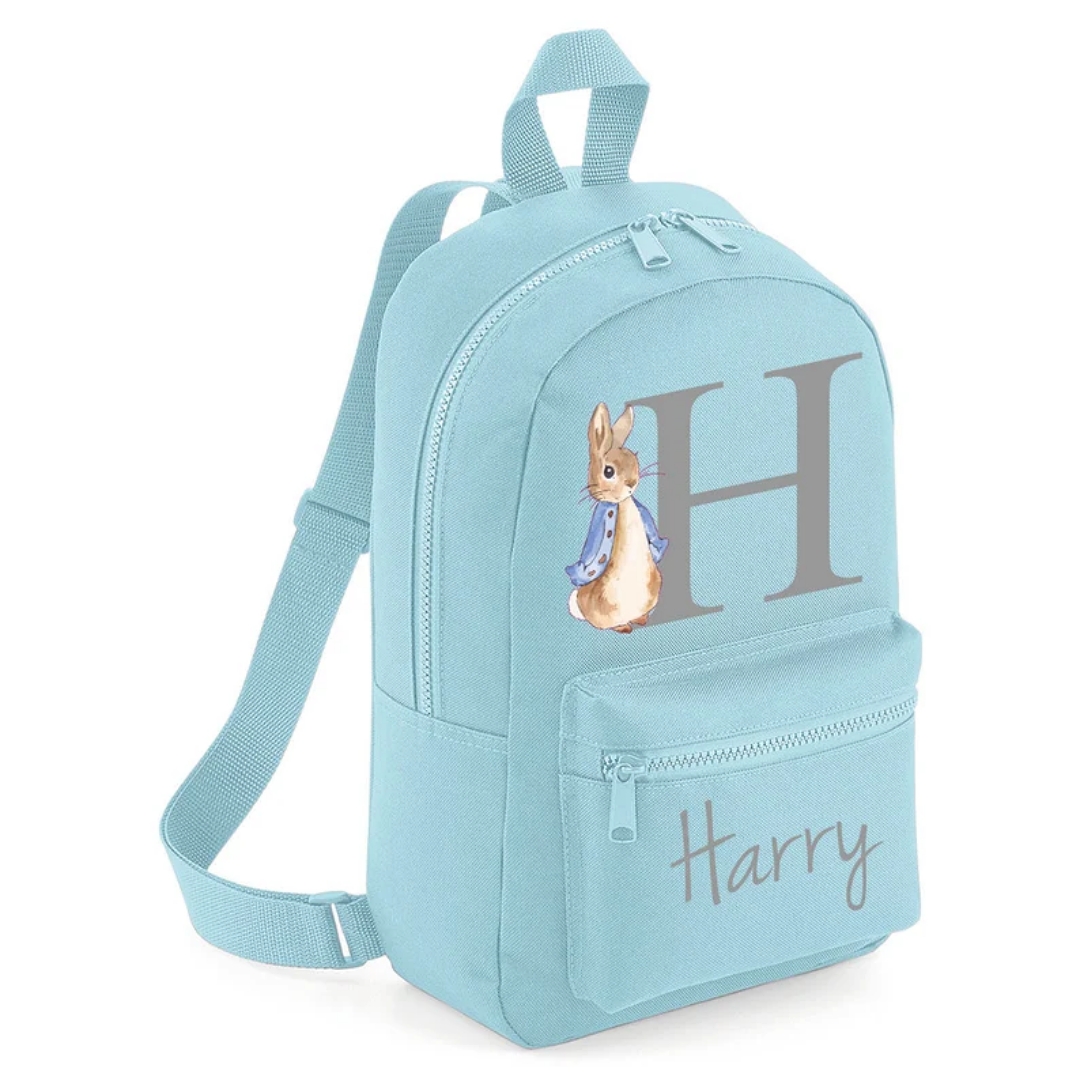 Personalised Peter Rabbit Backpack © OhhMyPrint | etsy.com 