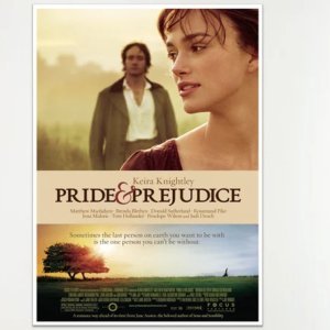 Pride And Prejudice Movie Art Film Poster ©  TheFreddieDispatch | etsy.com