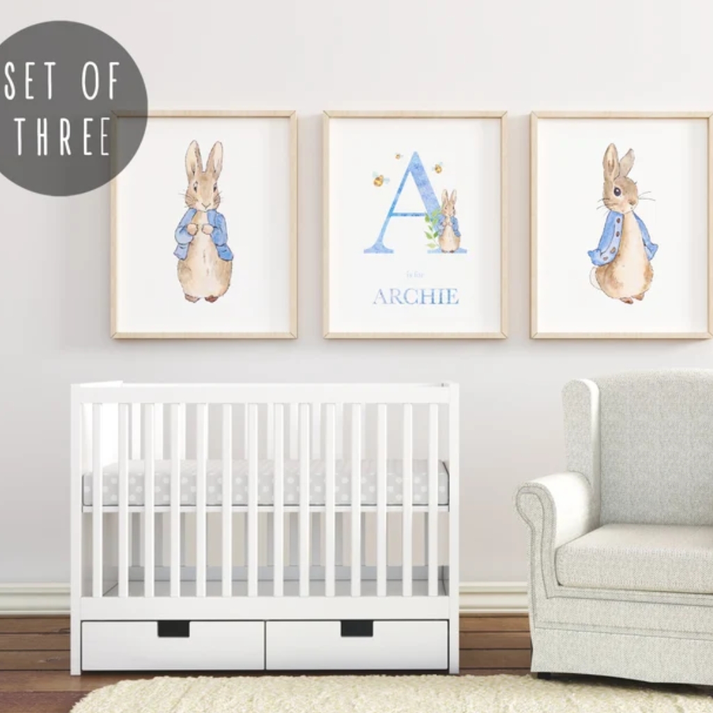 Peter Rabbit Nursery Prints © skandhus | etsy.com 