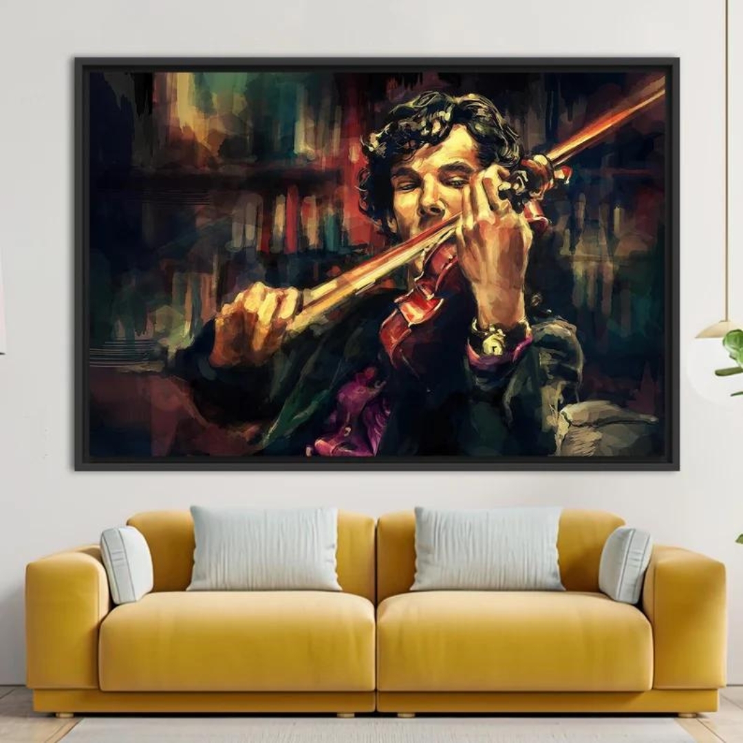 Sherlock Holmes Wall Art © WallArtsDecorShop | etsy.com