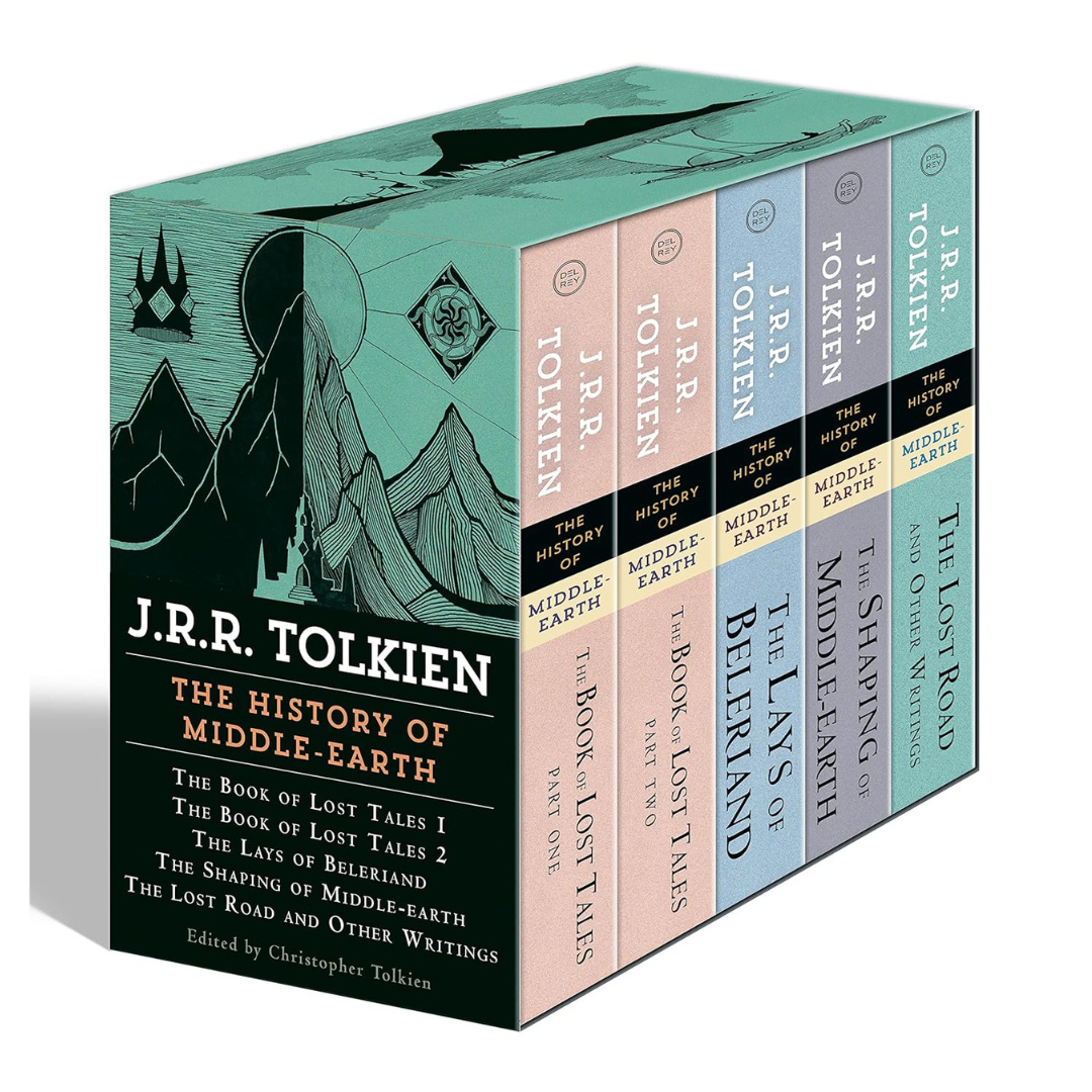 The Histories of Middle Earth, Volumes 1-5, J.R.R. Tolkien
 | amazon.com