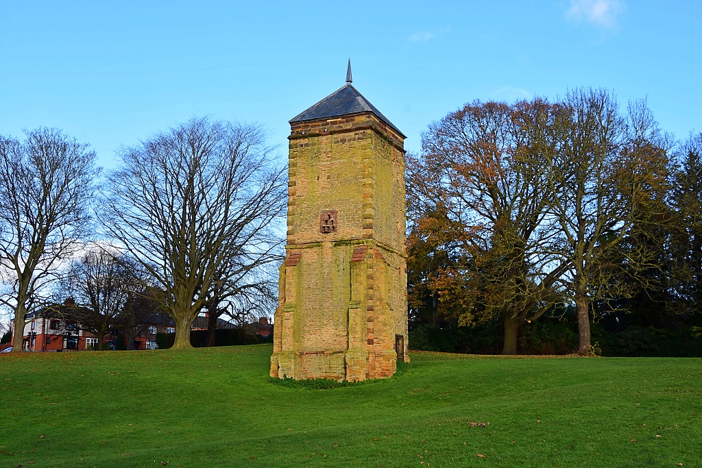 The Water Tower in Abington Park © essentially-england.com