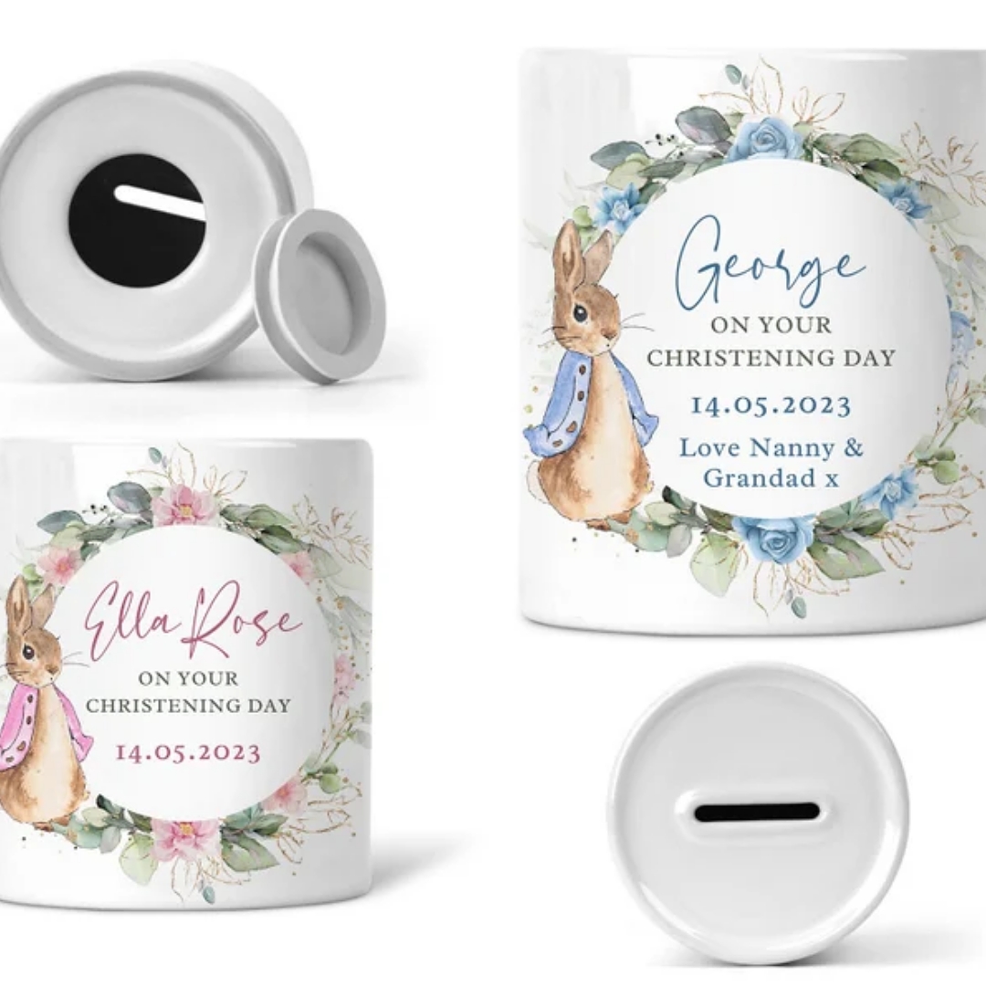 Beatrix potter personalised christening 2024 gifts