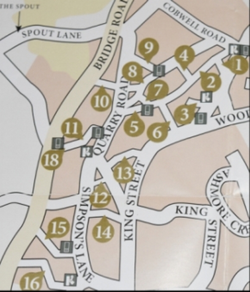 A Photo of the Broseley Jitties Map © essentially-england.com