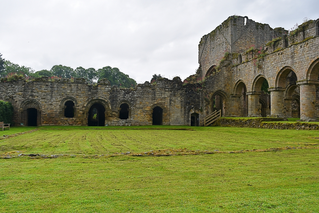 Looking Across the Cloister to the East Range © essentially-england.com