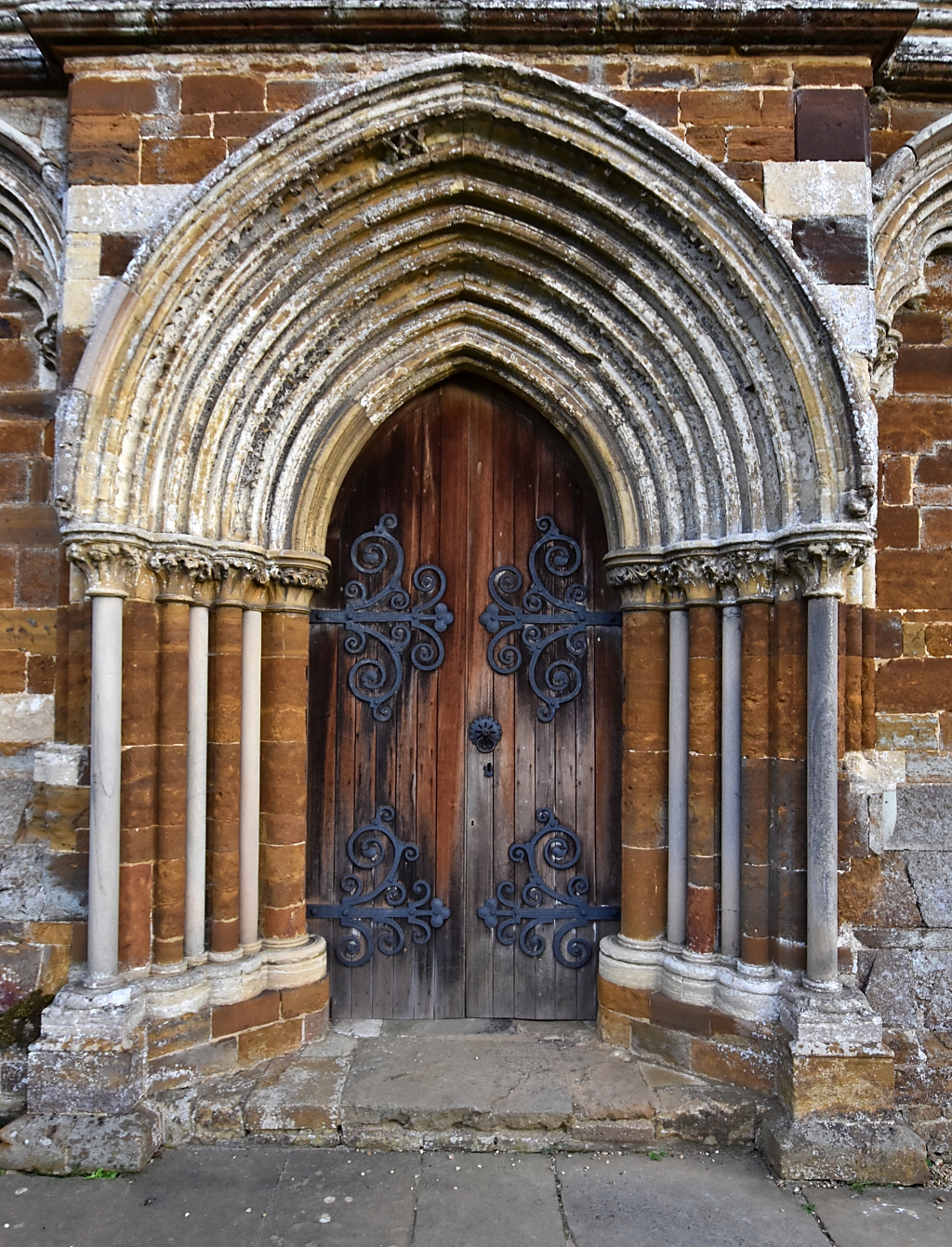 The Entrance to The Priory Church of St. Mary's © essentially-england.com