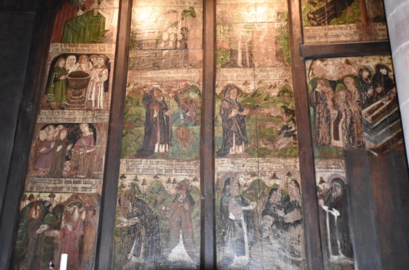 Medieval Screen Painting from Carlisle Cathedral © essentially-england.com