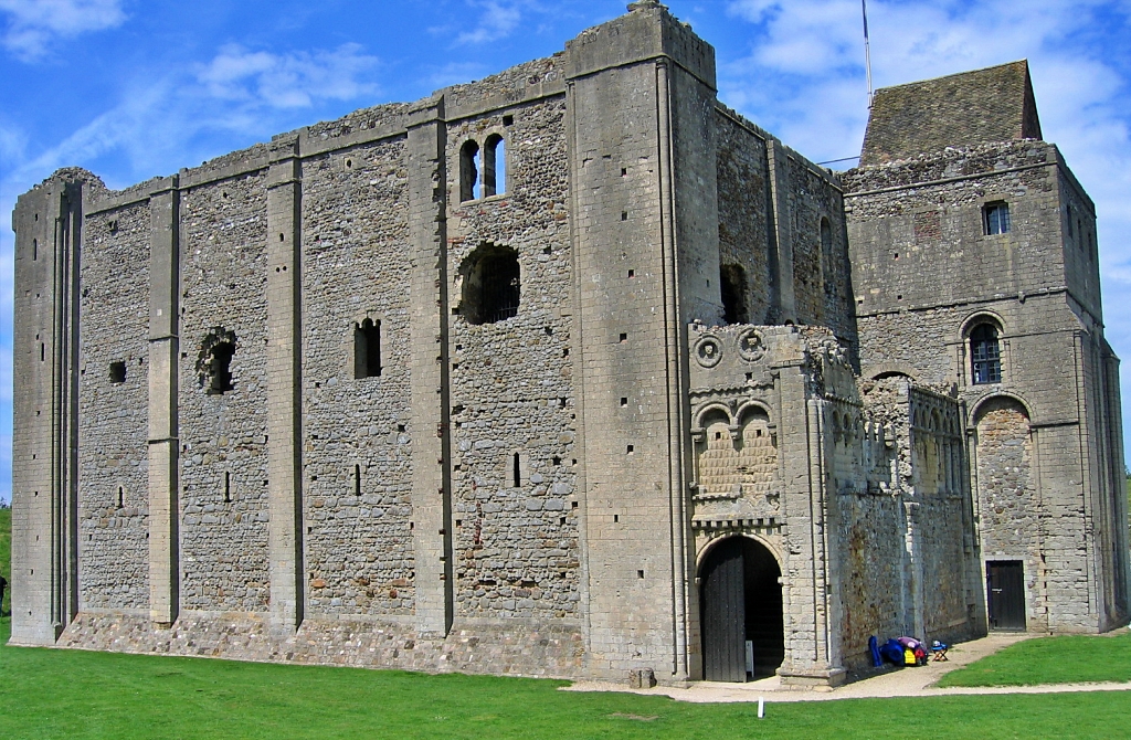 The Front Entrance to Castle Rising © essentially-england.com