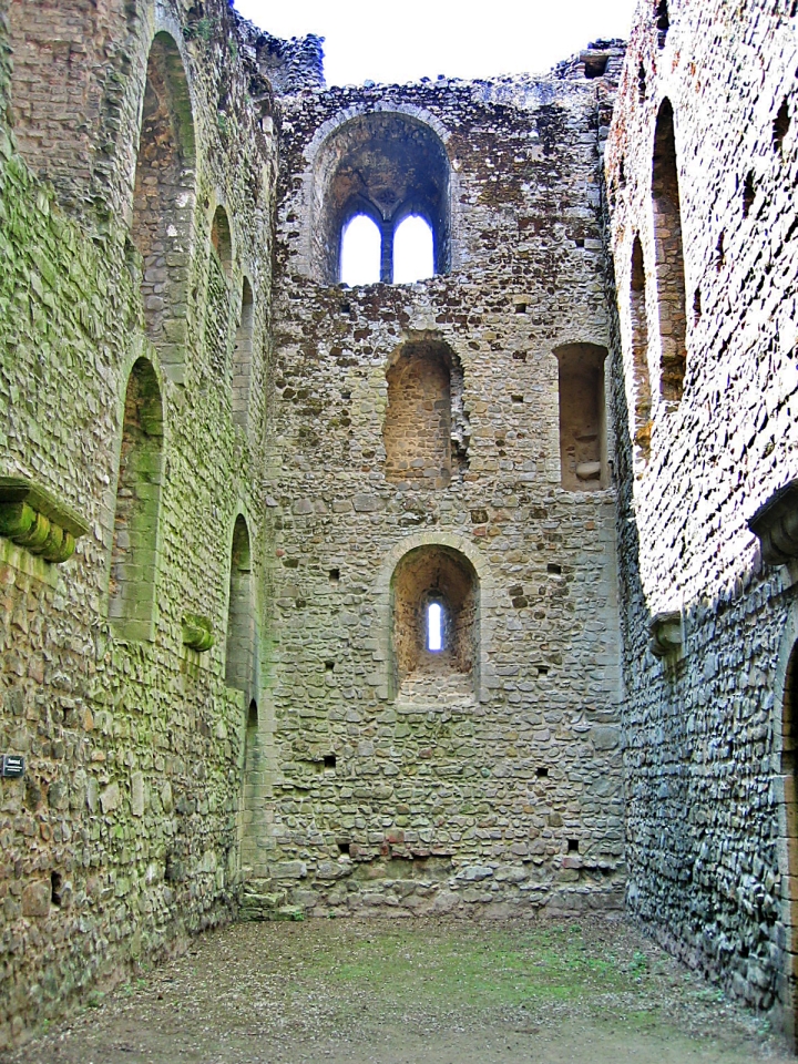 In The Basement of Castle Rising © essentially-england.com