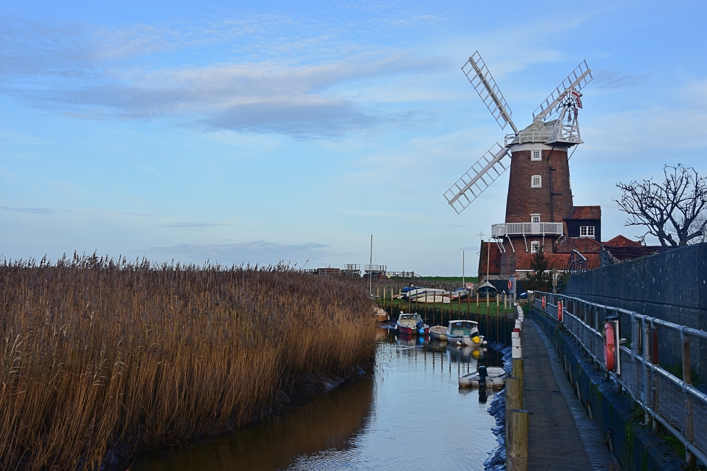 The Windmill in Cley-next-the-Sea © essentially-england.com