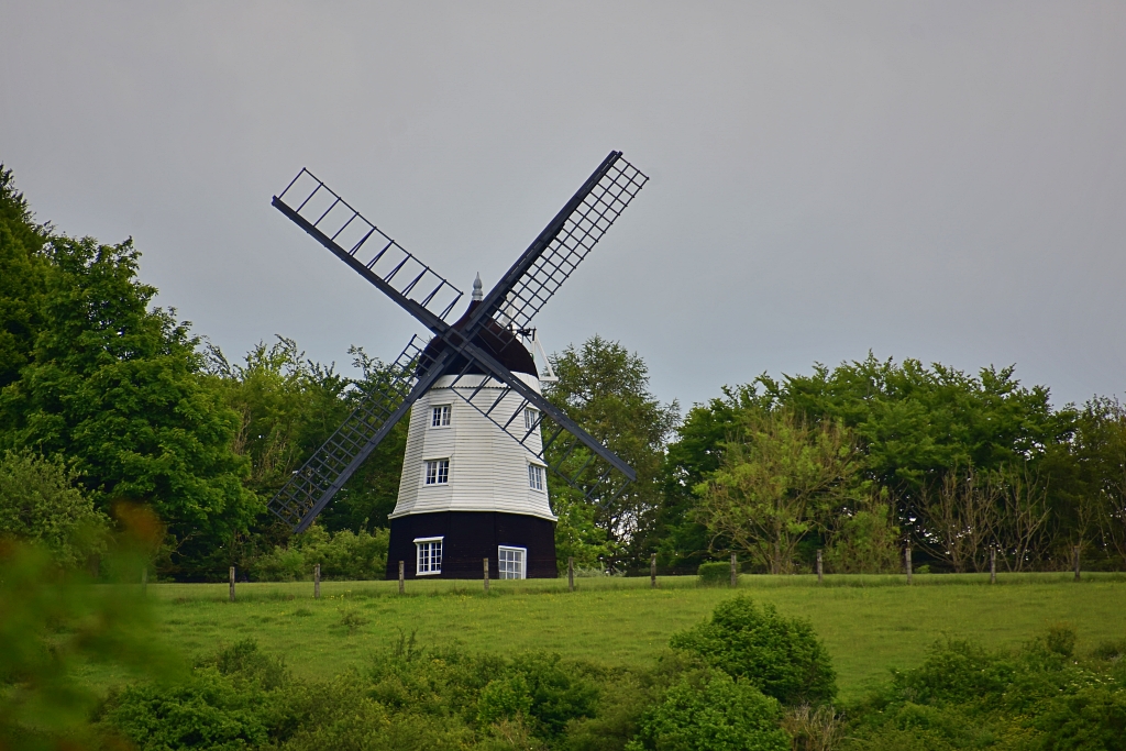 View of Cobstone Windmill from Turville Village © essentially-england.com