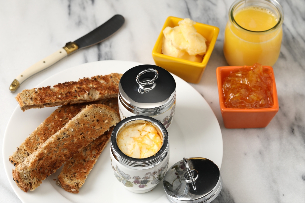 Coddled Eggs by DebbieSmirnoff Getty Images canva.com