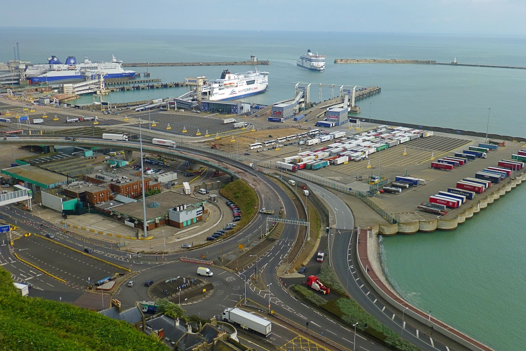 Arriving in England at Dover Ferry Port © essentially-england.com