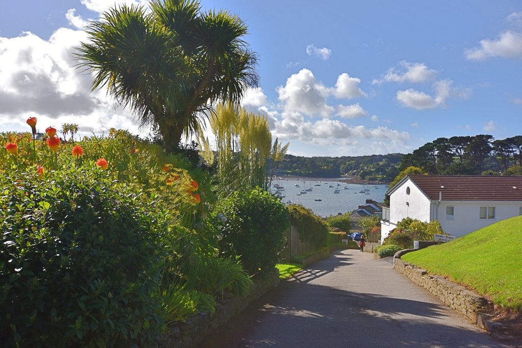 Walking Down to Helford Passage to Catch the Ferry © essentially-england.com