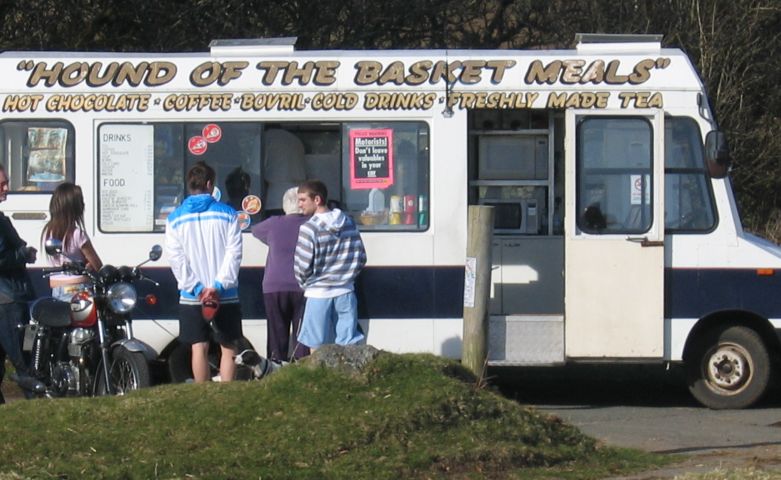 Refreshments at Hound Tor © essentially-england.com