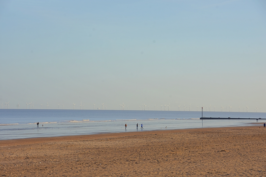 Lunchtime View on Mablethorpe Beach © essentially-england.com