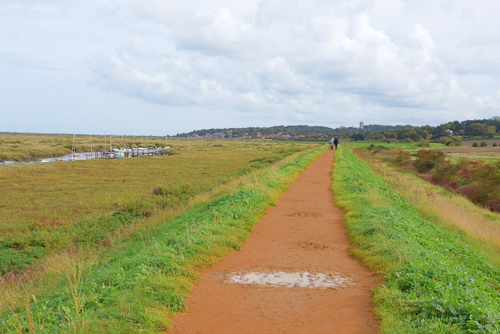 The Norfolk Coast Path Between Morston and Blakeney © essentially-england.com