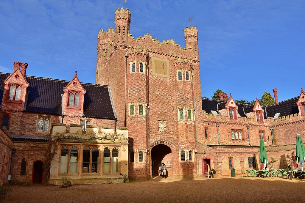 Oxburgh Hall Gatehouse Viewed from the Courtyard © essentially-england.com