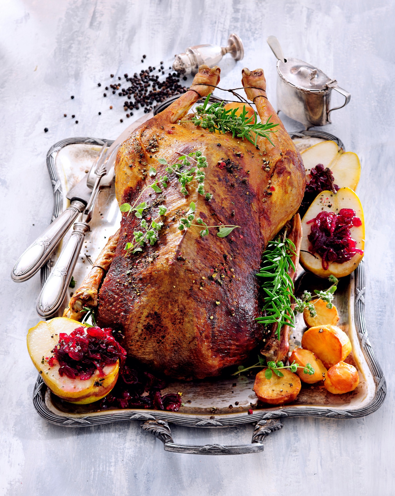 A Roast Goose Recipe fit for the Christmas Table