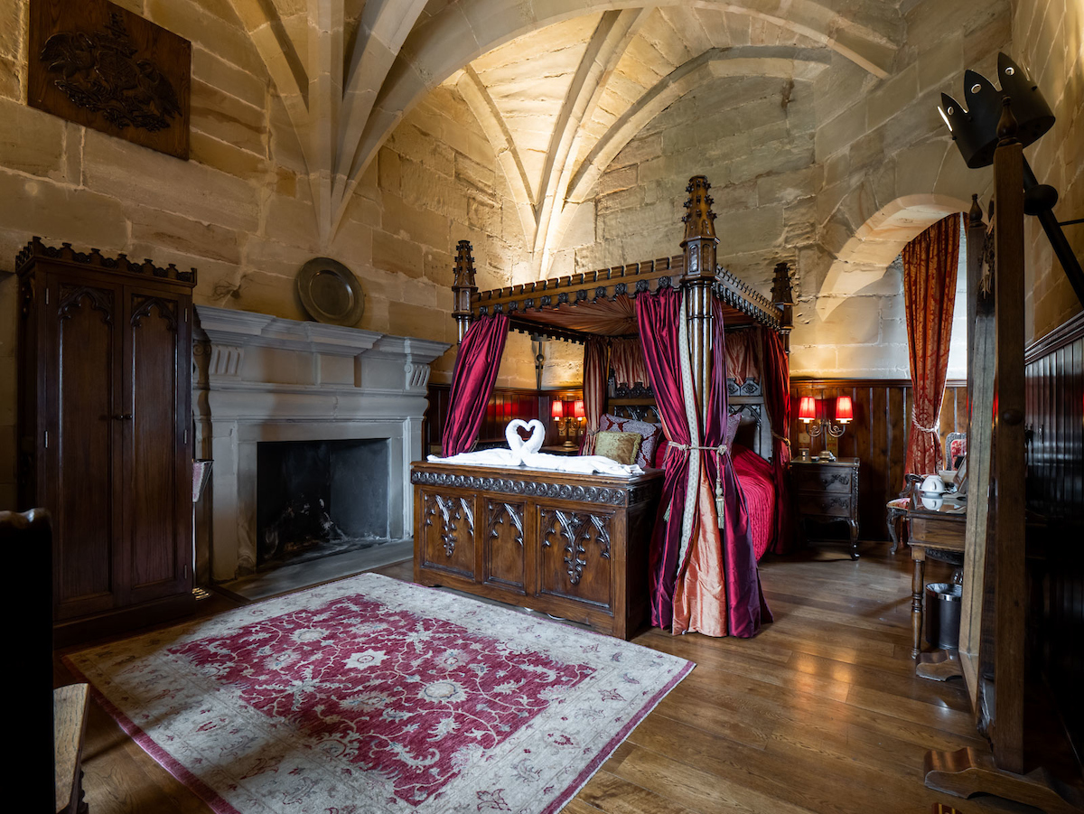 Stay in Warwick Castle, The Rose Suite | merlinassetbank 