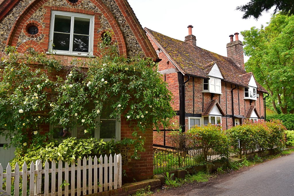 Walking Through Skirmett in the Chiltern Hills © essentially-england.com