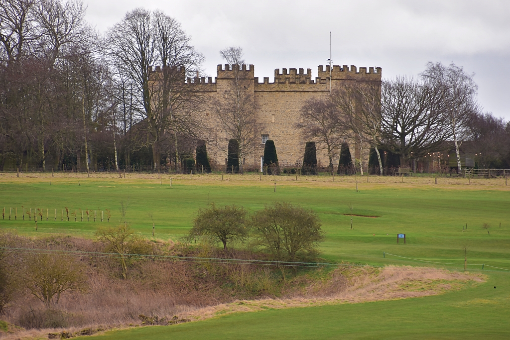 View Across the Golf Course To Stowe Castle © essentially-england.com