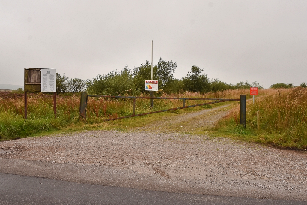 The Footpath Across the Moor Towards Ramshaw Ridge © essentially-england.com