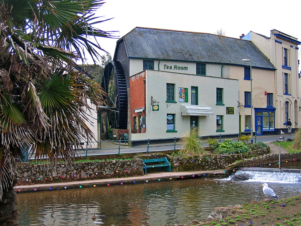 Watermill in Dawlish © essentially-england.com