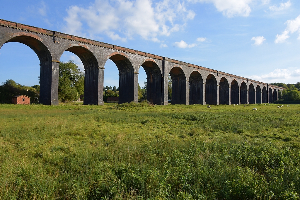 Getting Up Close to the Welland Viaduct © essentially-england.com