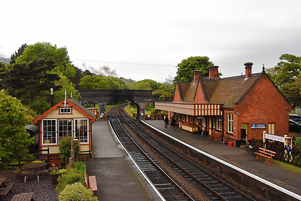 Weybourne Station from the Footbridge © essentially-england.com