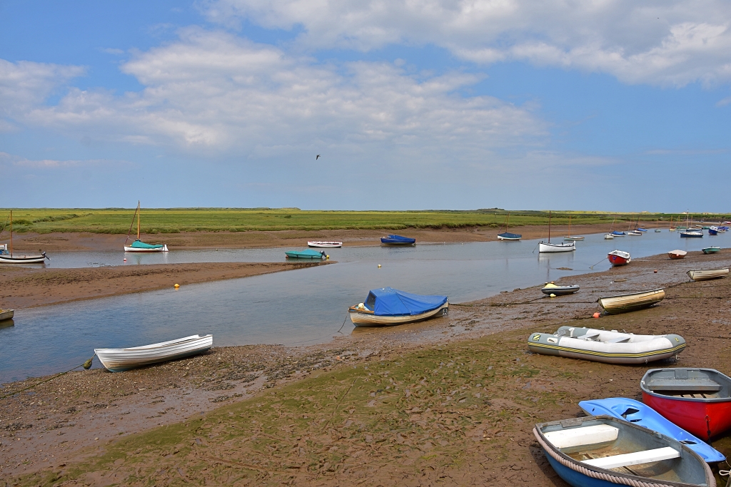 The River Burn in Burnham Overy Staithe © essentially-england.com