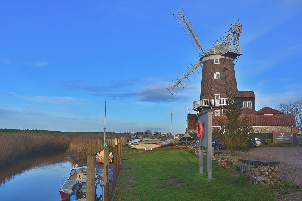 The Windmill at Cley-next-the-Sea © essentially-england.com