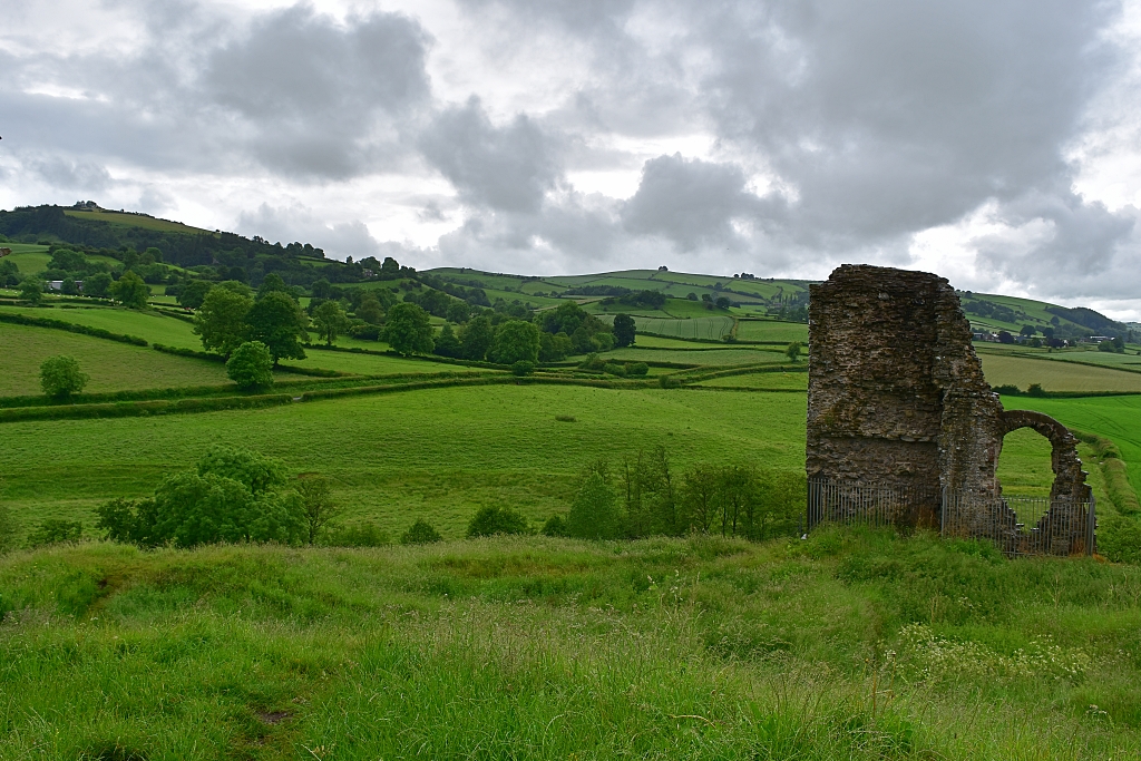 View of the Rolling Countryside from the Castle Motte © essentially-england.com