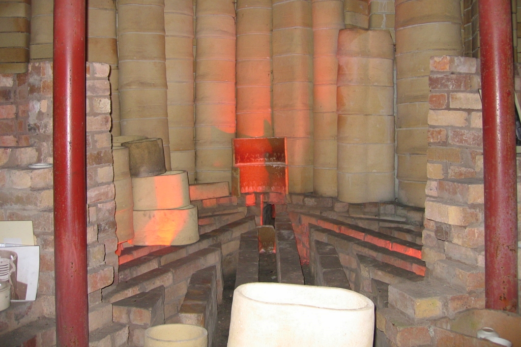 Inside a Bottle Kiln at The Coalport China Museum © essentially-england.com