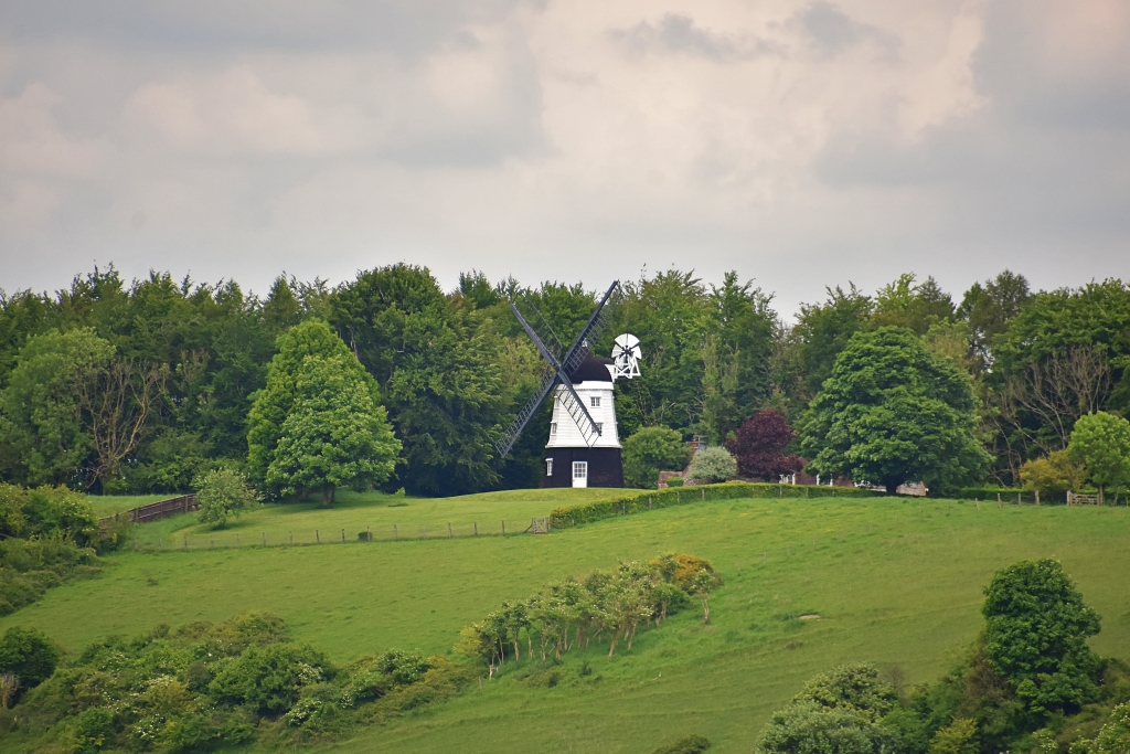 Early View of Cobstone Windmill © essentially-england.com