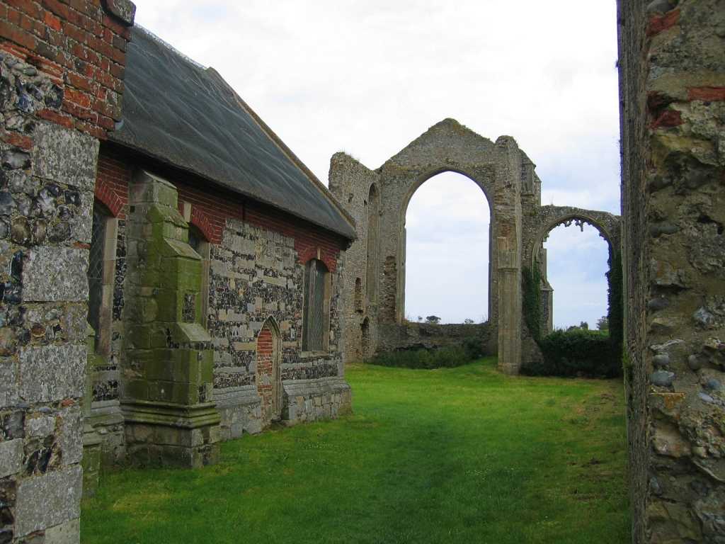 St. Andrew's Church in Covehithe © essentially-england.com