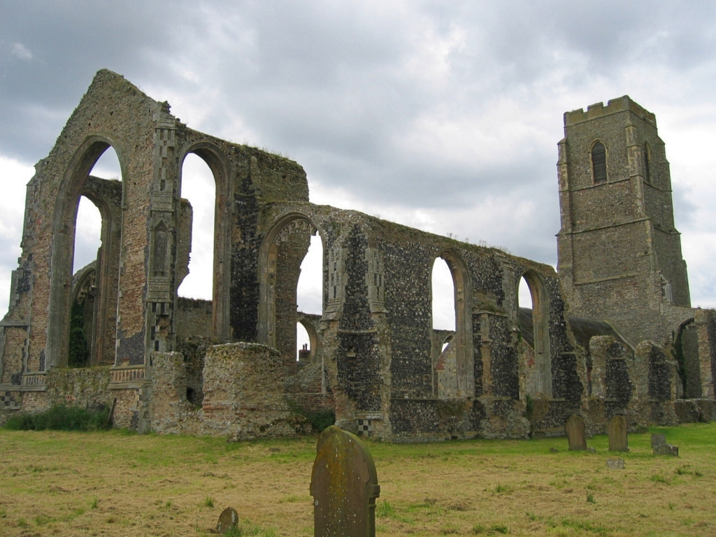 St. Andrew's Church in Covehithe © essentially-england.com