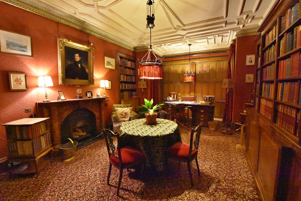 The Study at Cragside © essentially-england.com