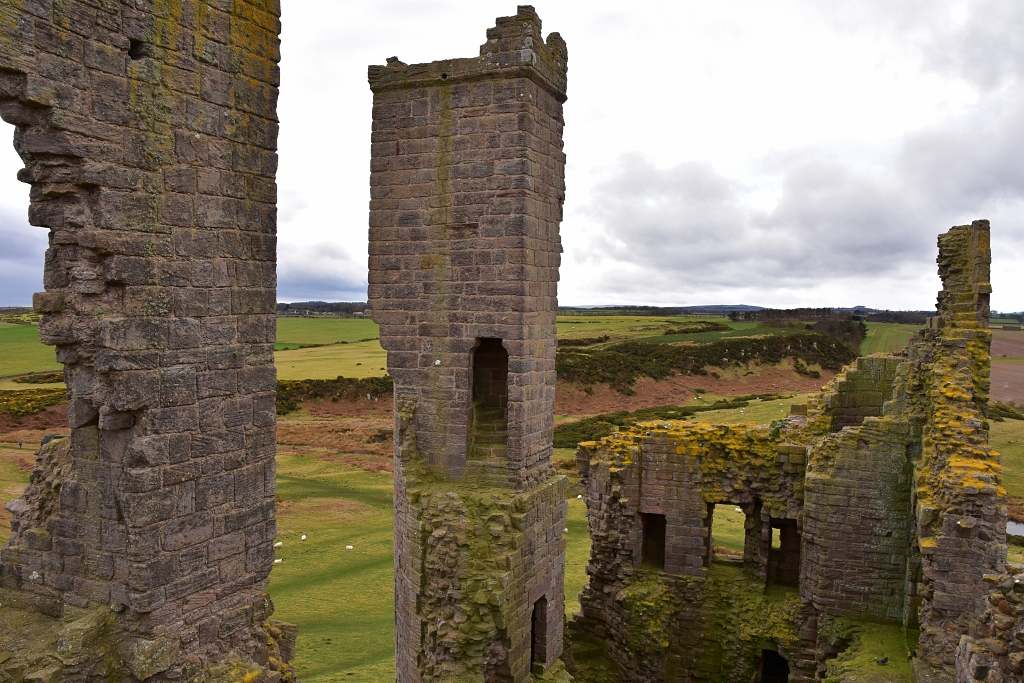 View from the Tower of Dunstanburgh Castle © essentially-england.com