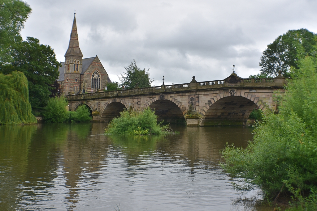 English Bridge in Shrewsbury