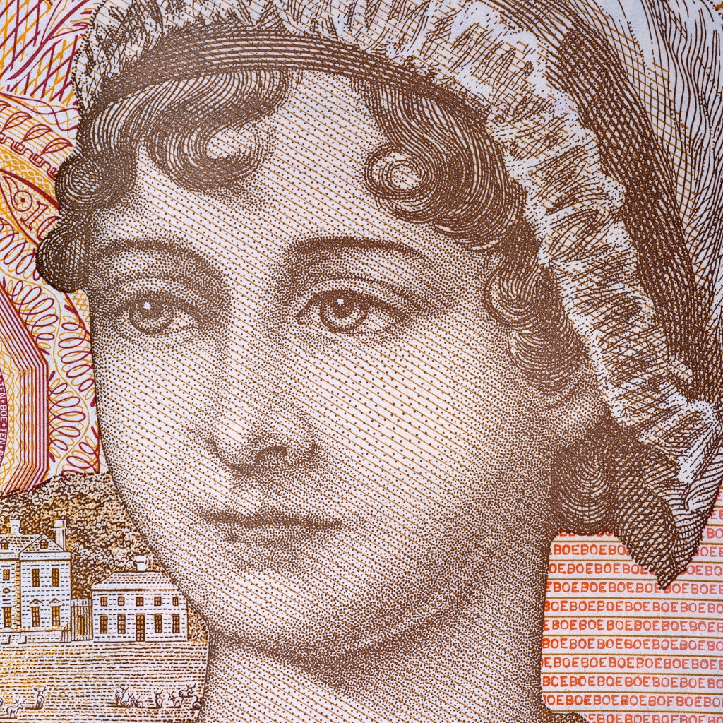 Jane Austen Banknote © JihanIII | canva.com