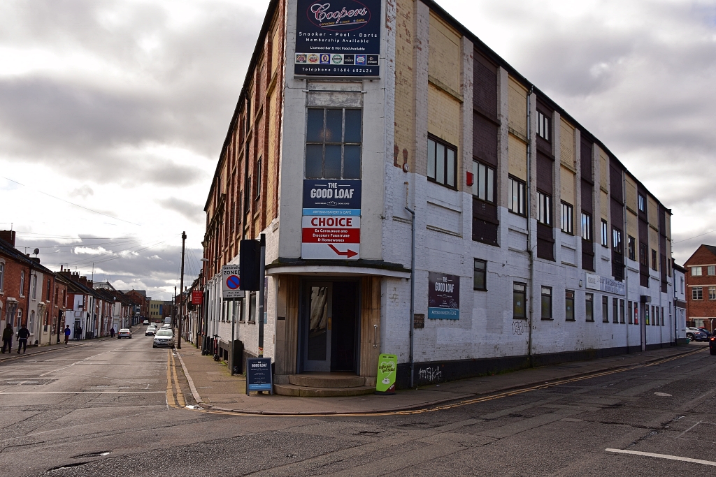 Kerridge Brother's Shoe Factory in Northampton © essentially-england.com