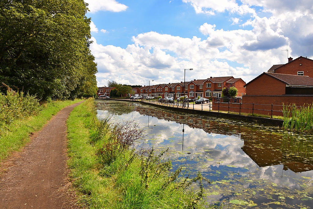 Reflections Along Birmingham Old Mainline Canal © essentially-england.com