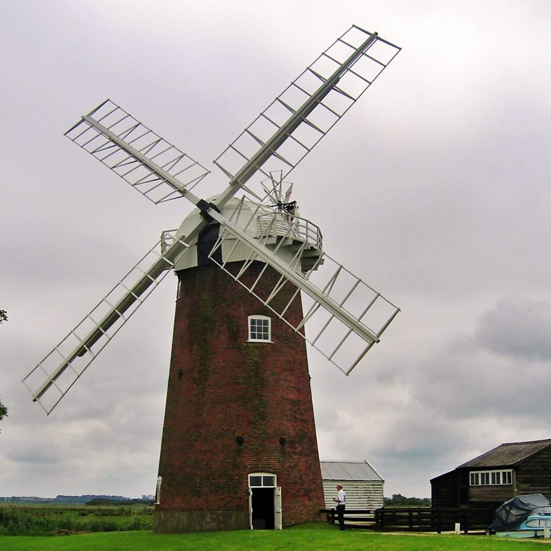 Classic Norfolk Windpump &copy; essentially-england.com