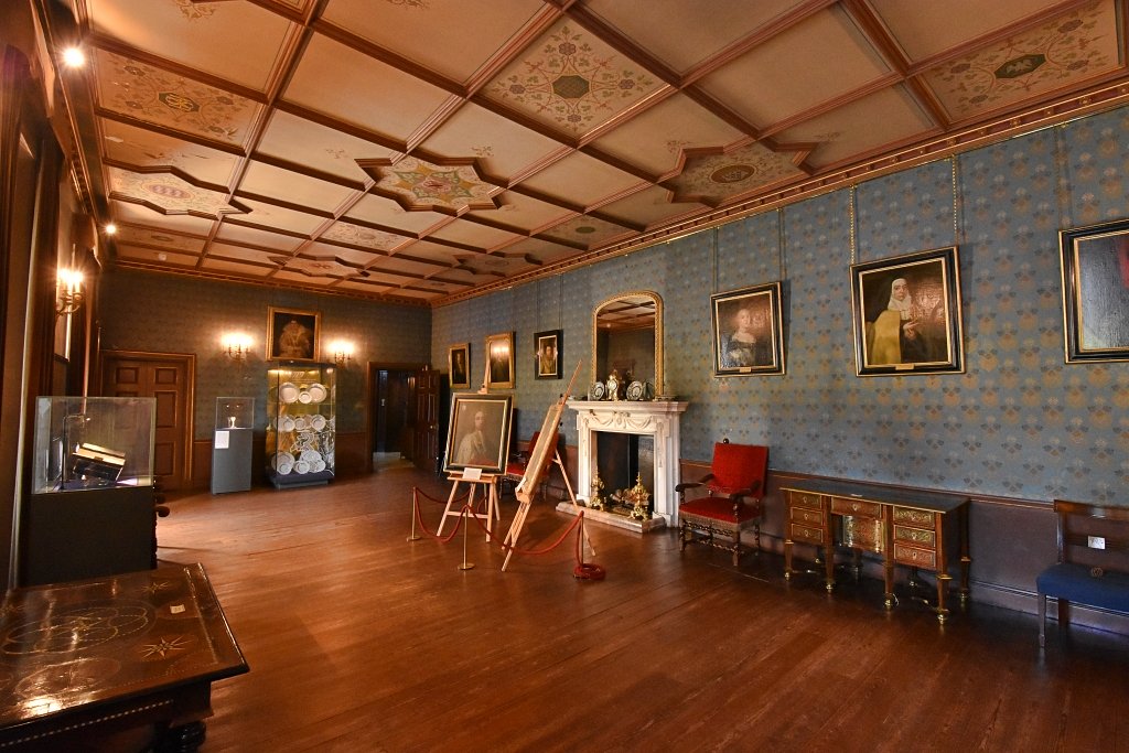 The Drawing Room at Oxburgh Hall © essentially-england.com