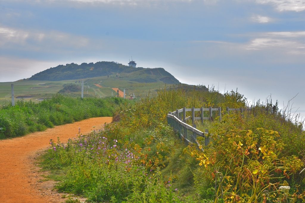 The Norfolk Coast Path up to the Coastguard Lookout © essentially-england.com