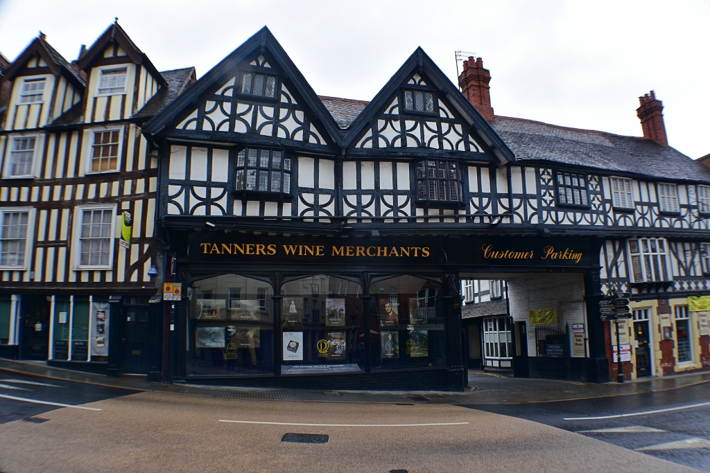 Timber-Framed Building in Shrewsbury © essentially-england.com