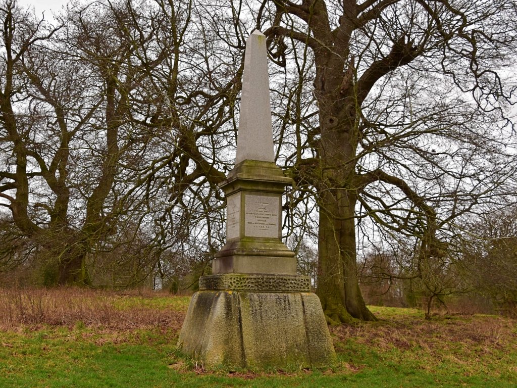 The Richard Plantagenet Temple Nugent Brydges Chandos Grenville Memorial in Stowe Parkland © essentially-england.com