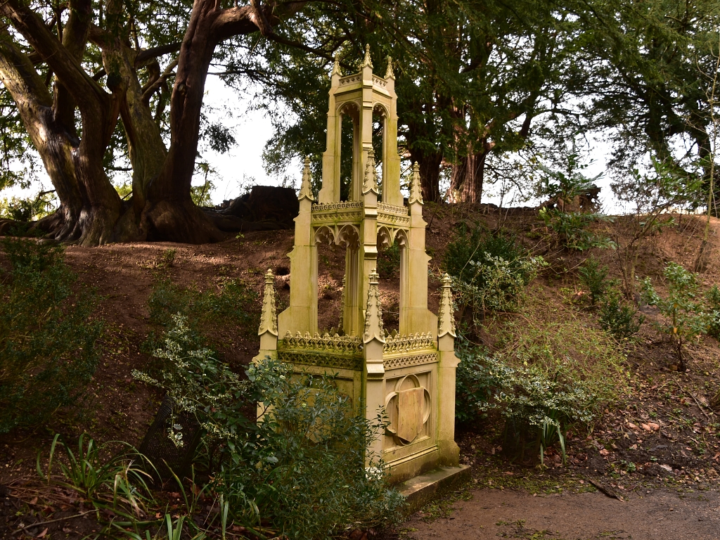 The Gothic Cross in Stowe Gardens © essentially-england.com